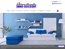 Tablet Screenshot of immo-discount.com
